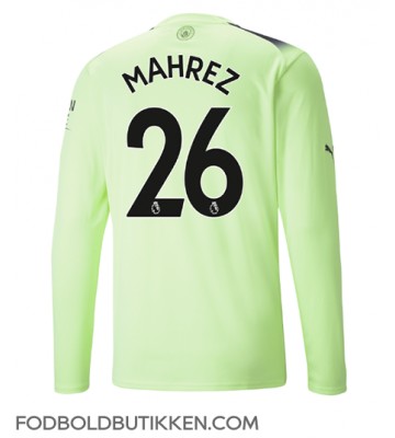 Manchester City Riyad Mahrez #26 Tredjetrøje 2022-23 Langærmet